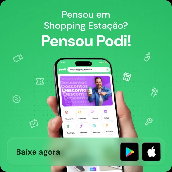 Pensou em shopping? Pensou Podi - Baixe o app