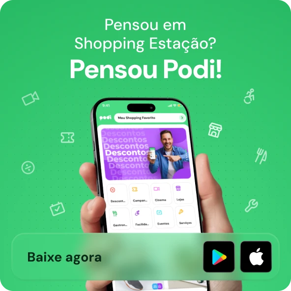 Pensou em shopping? Pensou Podi - Baixe o app